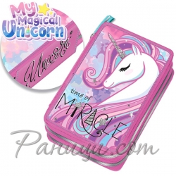 Unicorn Miracle Пълен несесер с две отделения 231331 Graffiti SA